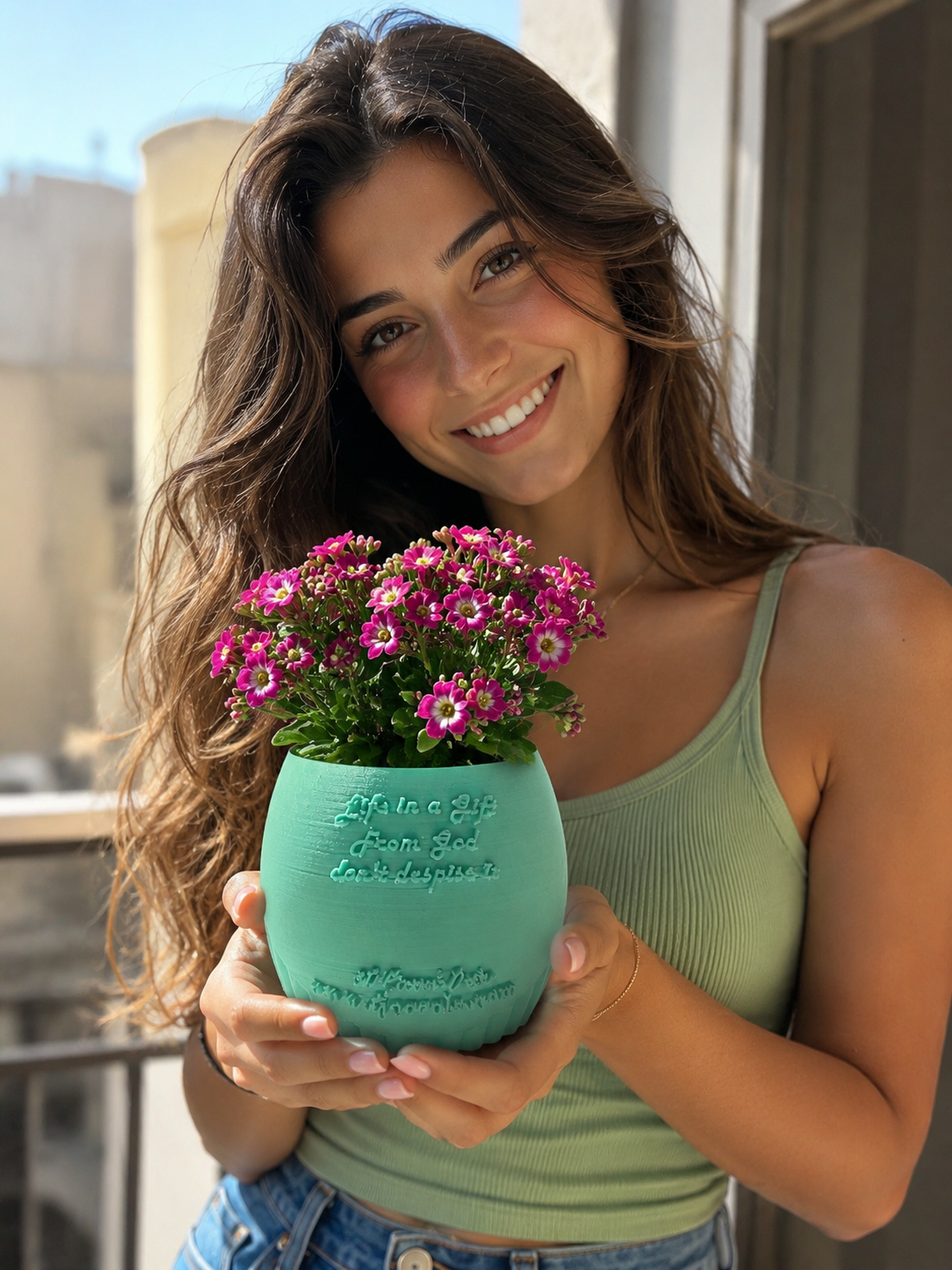 Fantasy Planter – Modern Decorative Planter for Plants & Flowers | Designer Home Decor Made in Italy