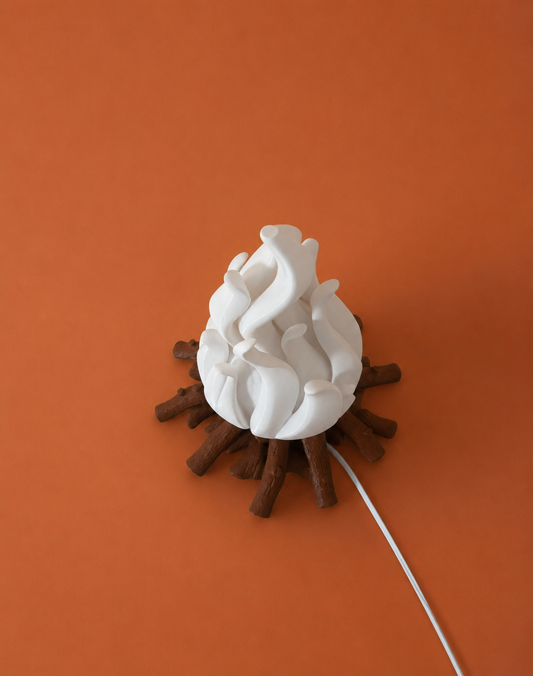 Lampada Fuoco Magico – Complemento d'Arredo Luminoso Stampa 3D