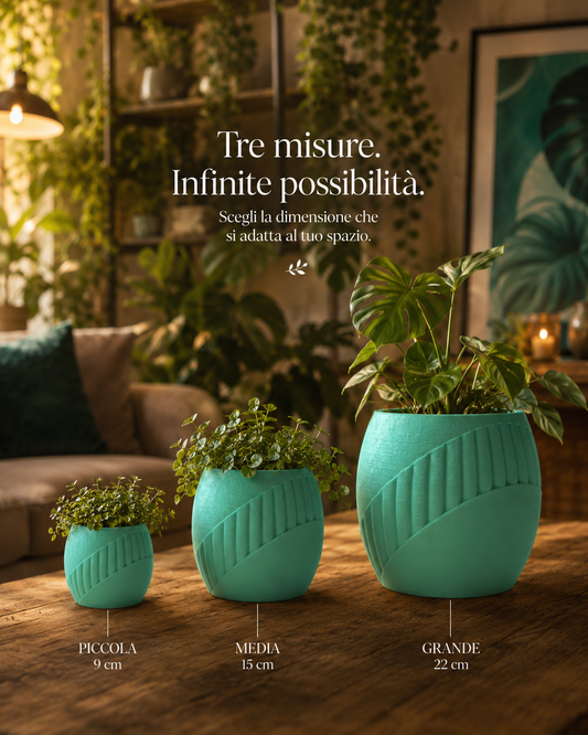 Vaso Fantasia – Vaso Decorativo Moderno per Piante e Fiori | Home Decor di Design Made in Italy