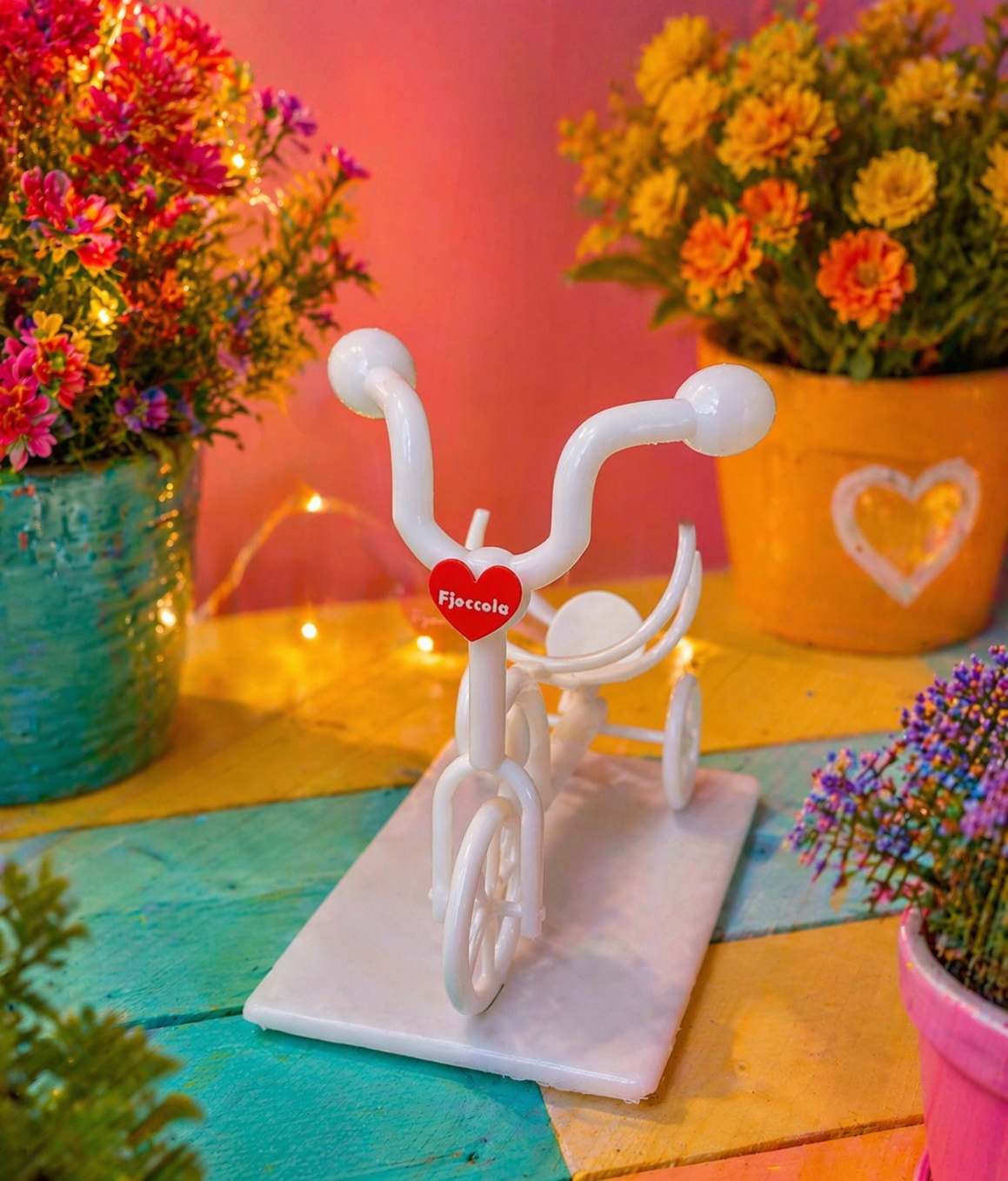 supporto vino originale design bicicletta arredo casa