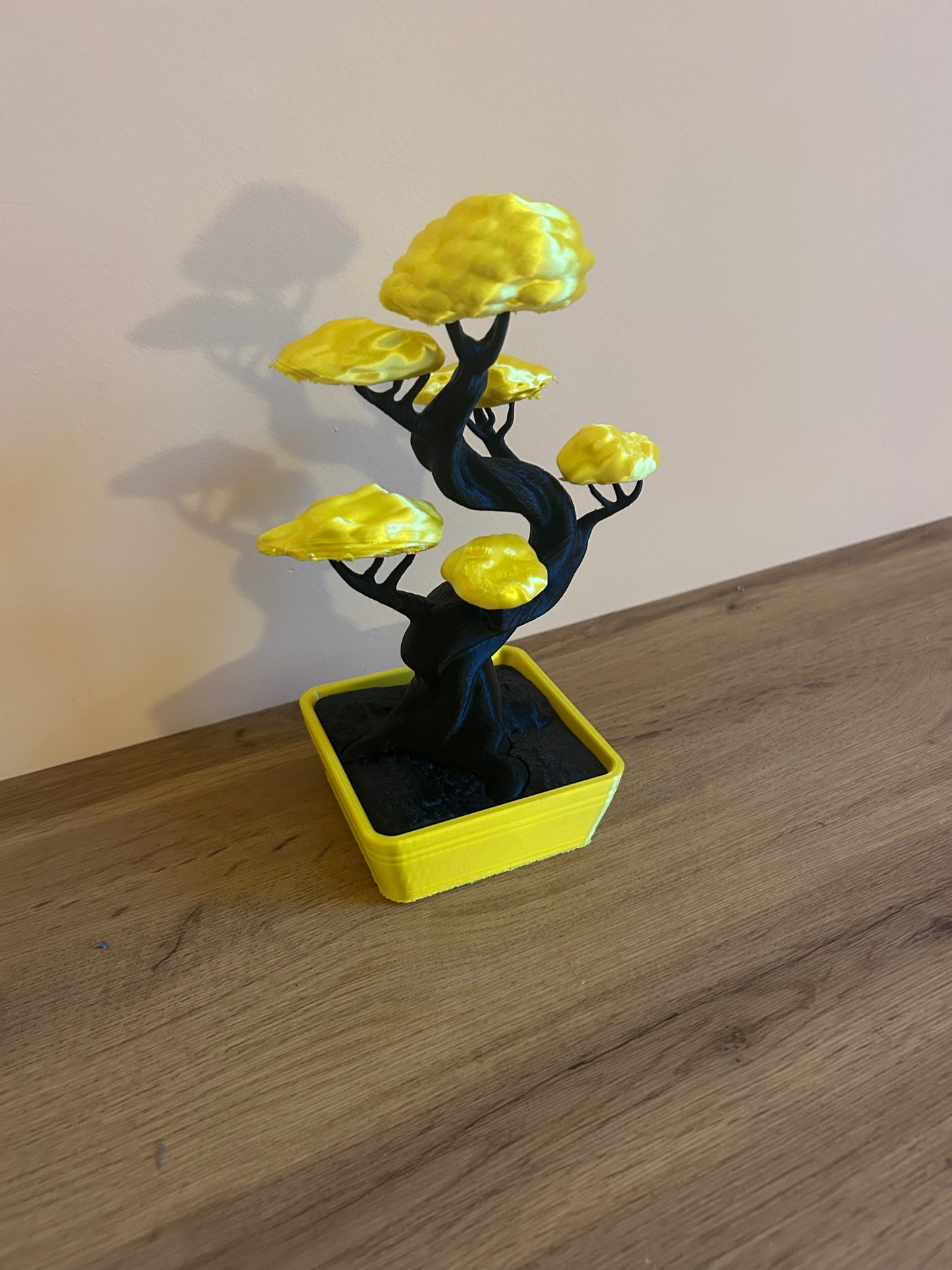 Bonsai 3d stilizzato, scultura artistica
