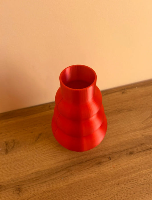 Vaso Bombolone stampato in 3D in PLA dal design moderno