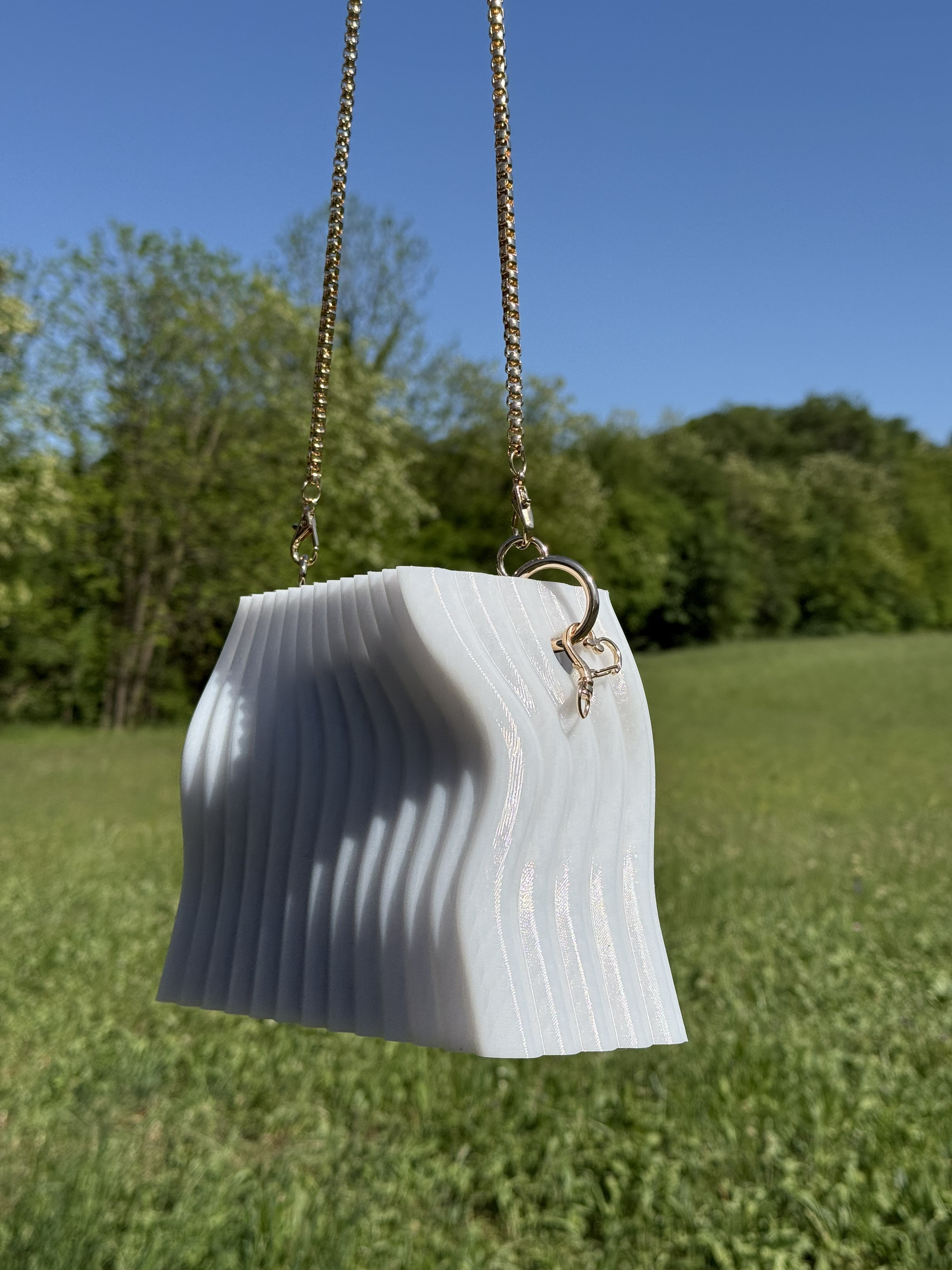 Modello estivo bianco Borsa Urban Pearl
