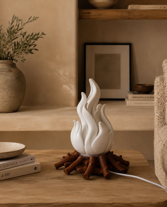 Fuoco Magico – Lampada LED Decorativa Effetto Falò in PETG