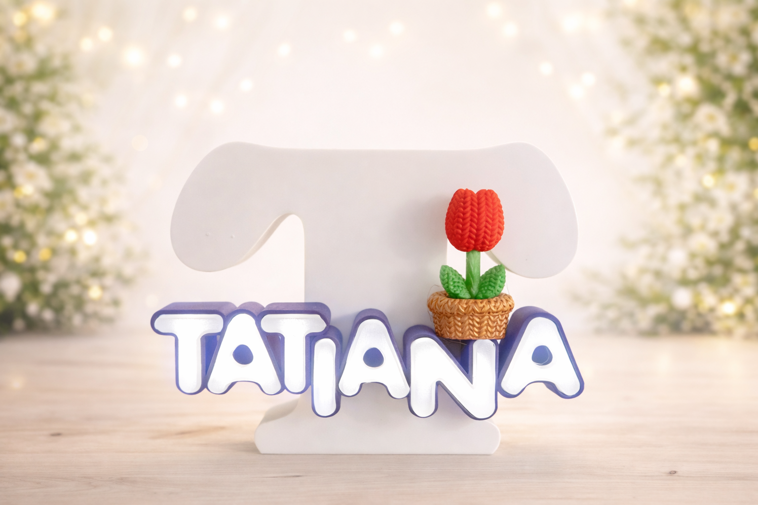 Personalized Names LED Lamp - product image