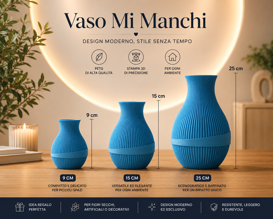 Decorative modern vase set in 3 sizes, designer flower vase, contemporary home decor, luxury interior decoration, stylish living room accessory