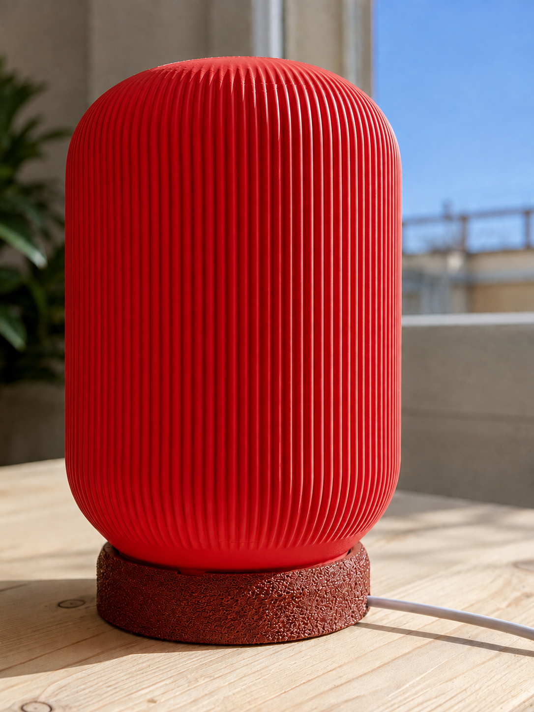 Lampada Calorosa – Lampada da Tavolo 3D di Design Moderno con Luce Calda