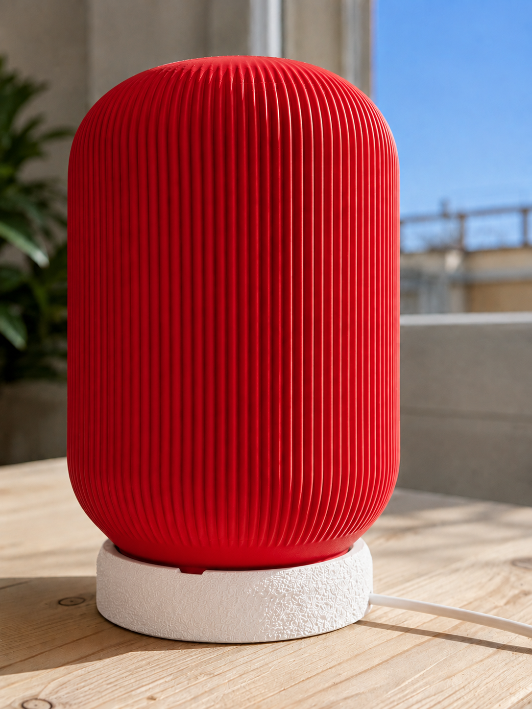 Lampada Calorosa – Lampada da Tavolo 3D di Design Moderno con Luce Calda