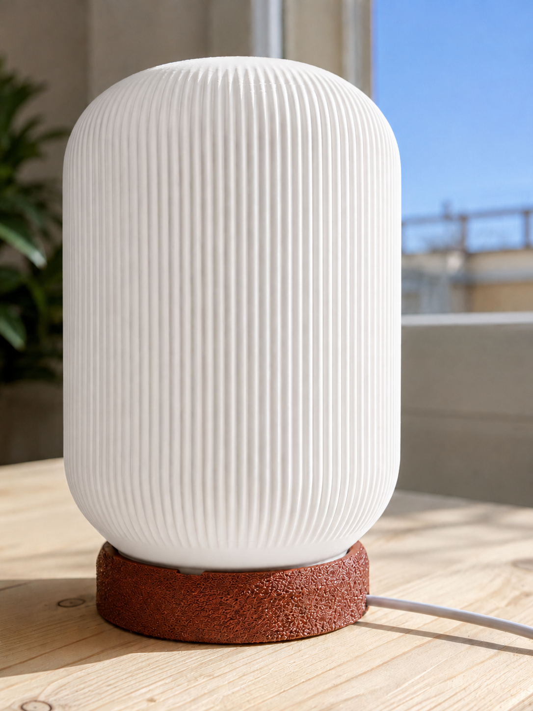 Lampada Calorosa – Lampada da Tavolo 3D di Design Moderno con Luce Calda