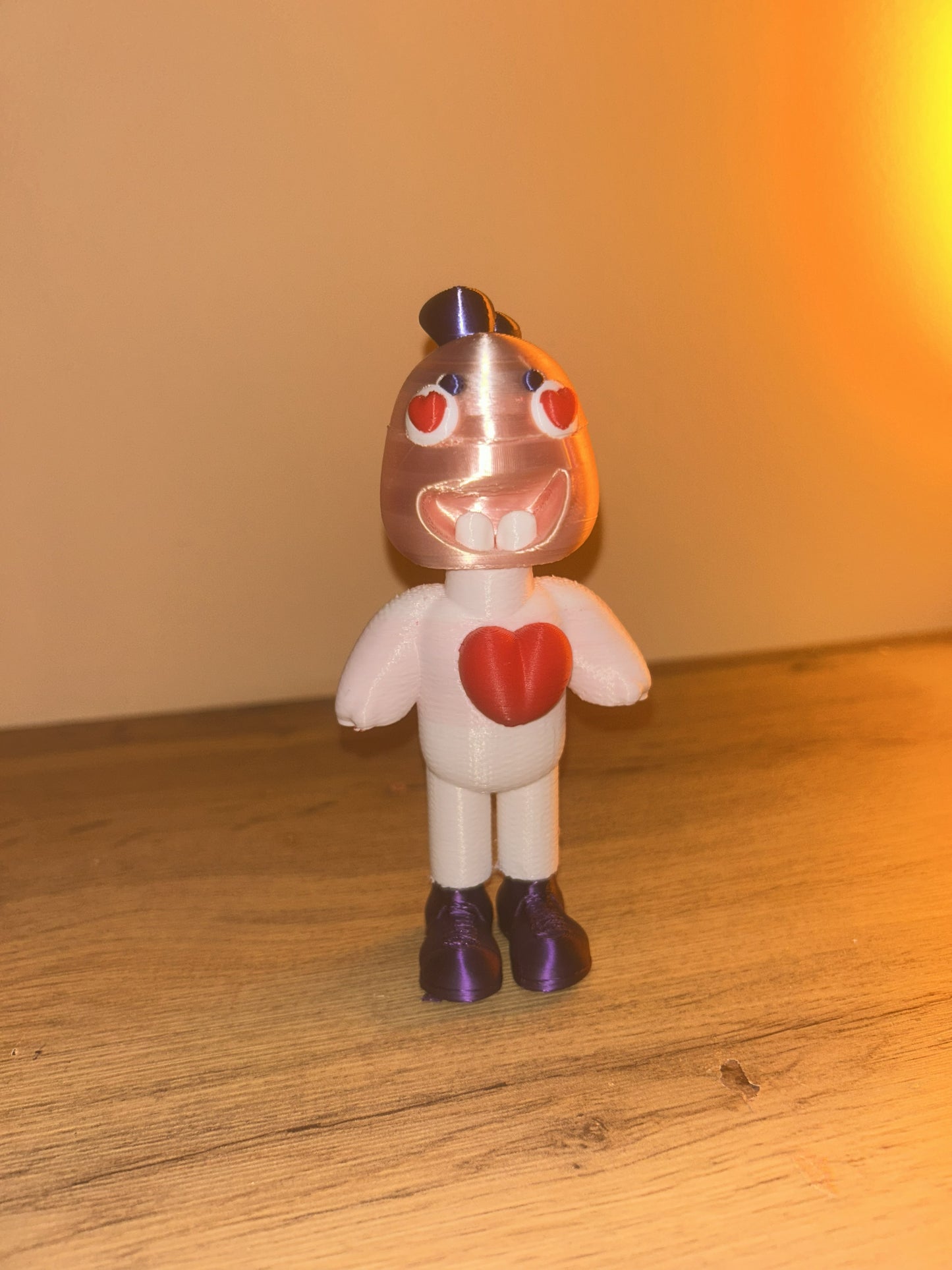 Rocchetto Fjoccoloso 3D in PLA in ambiente decorazione per casa