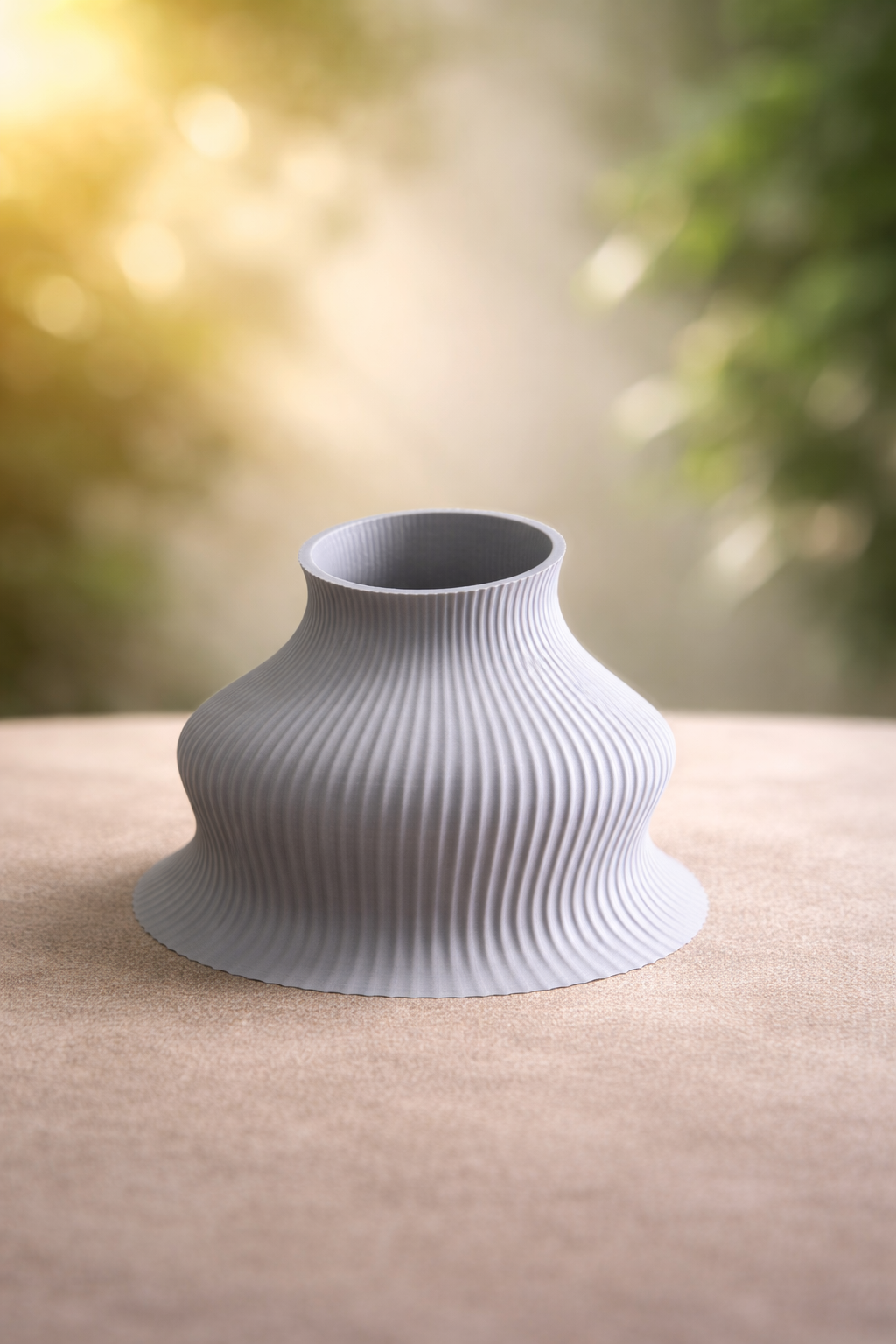Vaso Abbuffato vista frontale ambientale