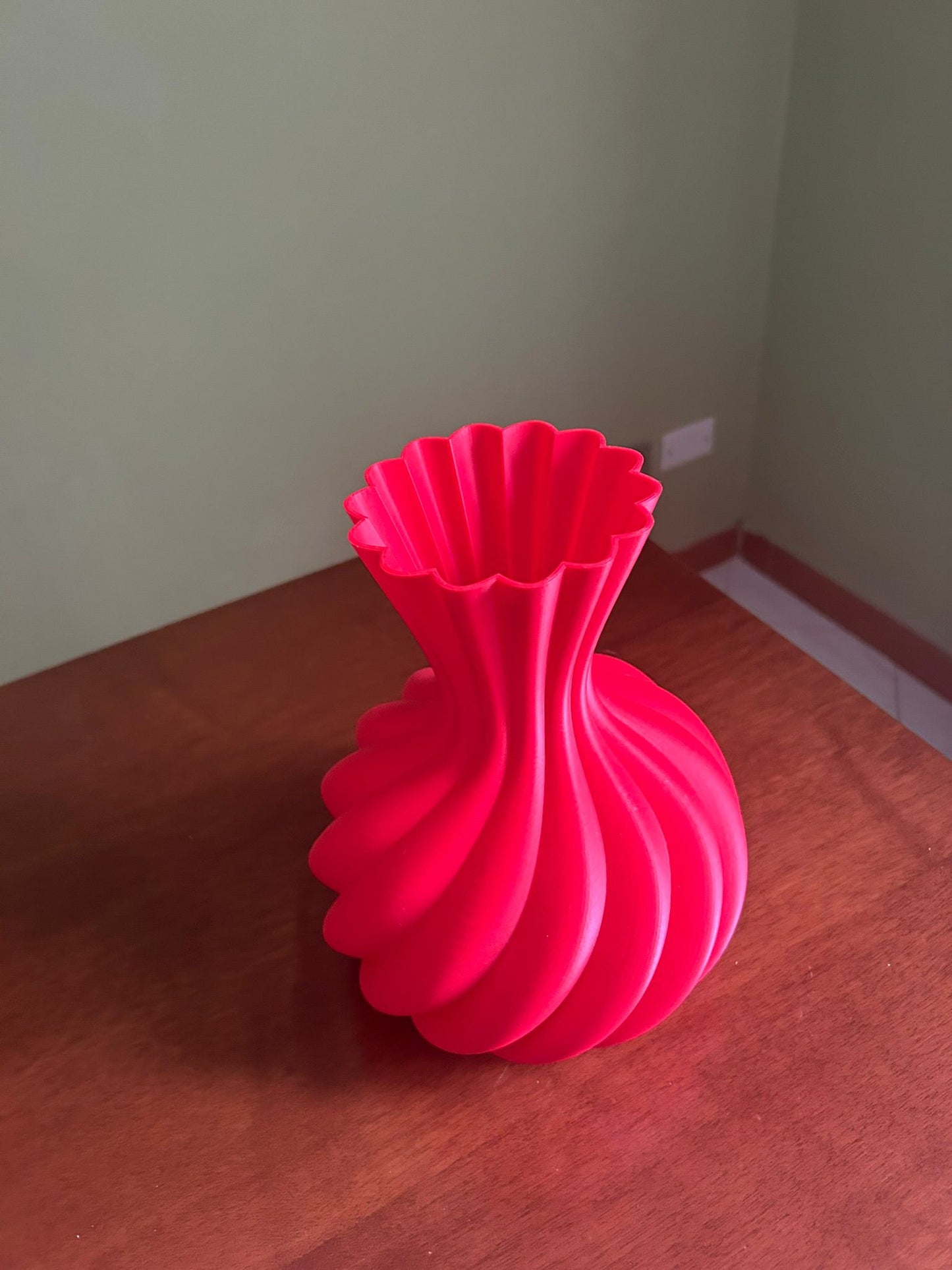 Vaso Non Dormo design spirale vista dall’alto
