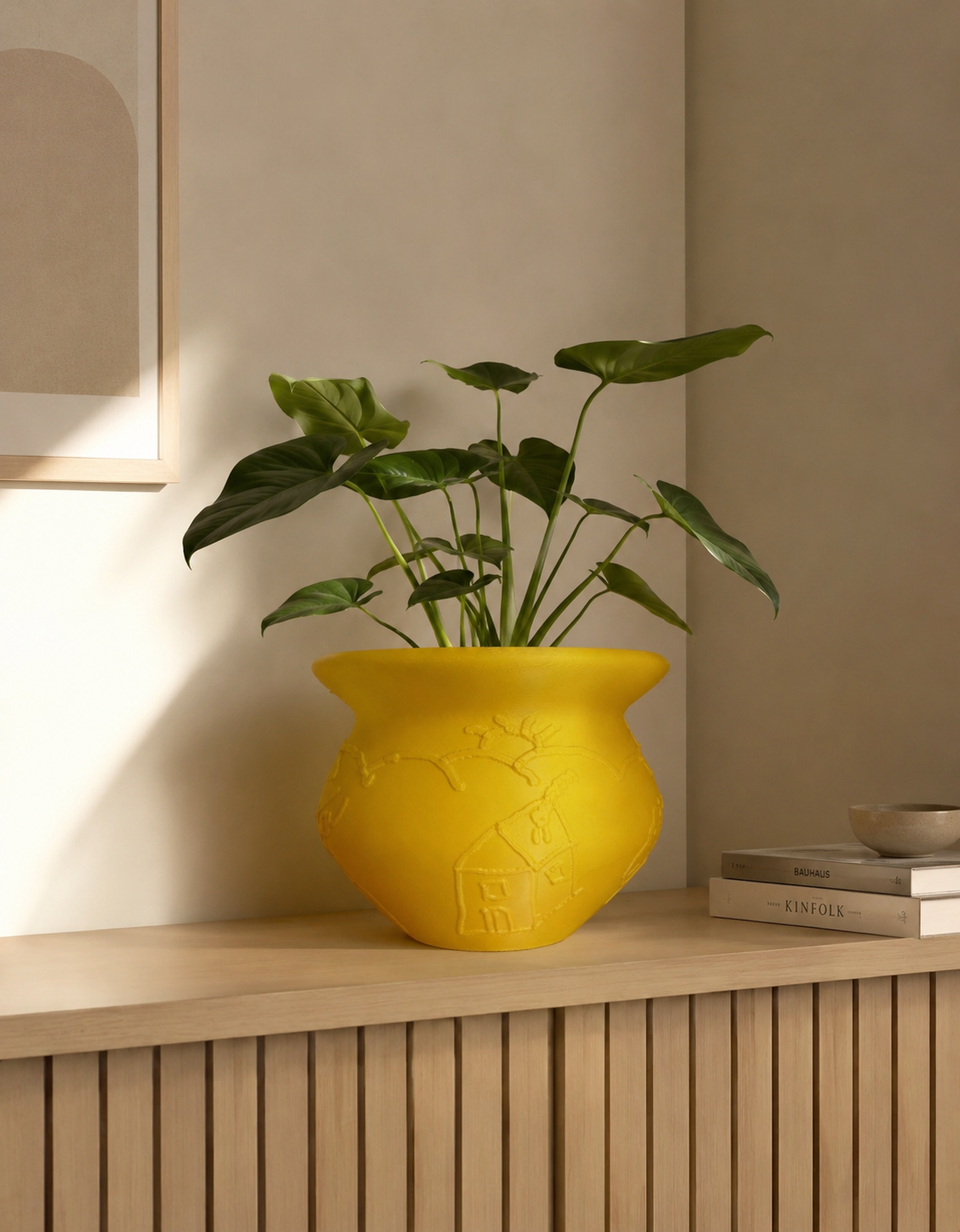 Vaso d’Infanzia decorativo stampato in 3D in PETG con design ispirato ai ricordi