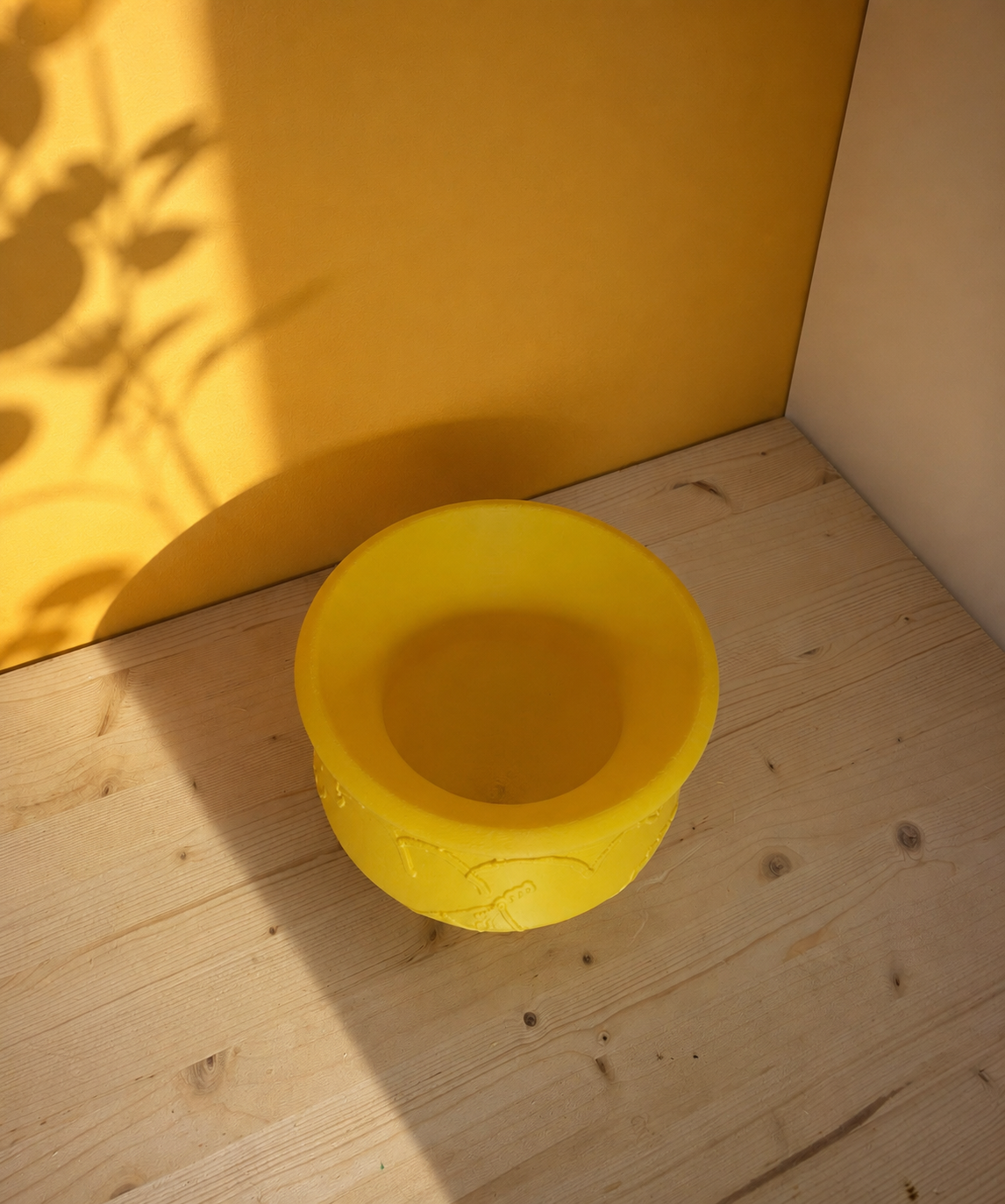 Vista dall’alto del Vaso d’Infanzia stampato in 3D in PETG