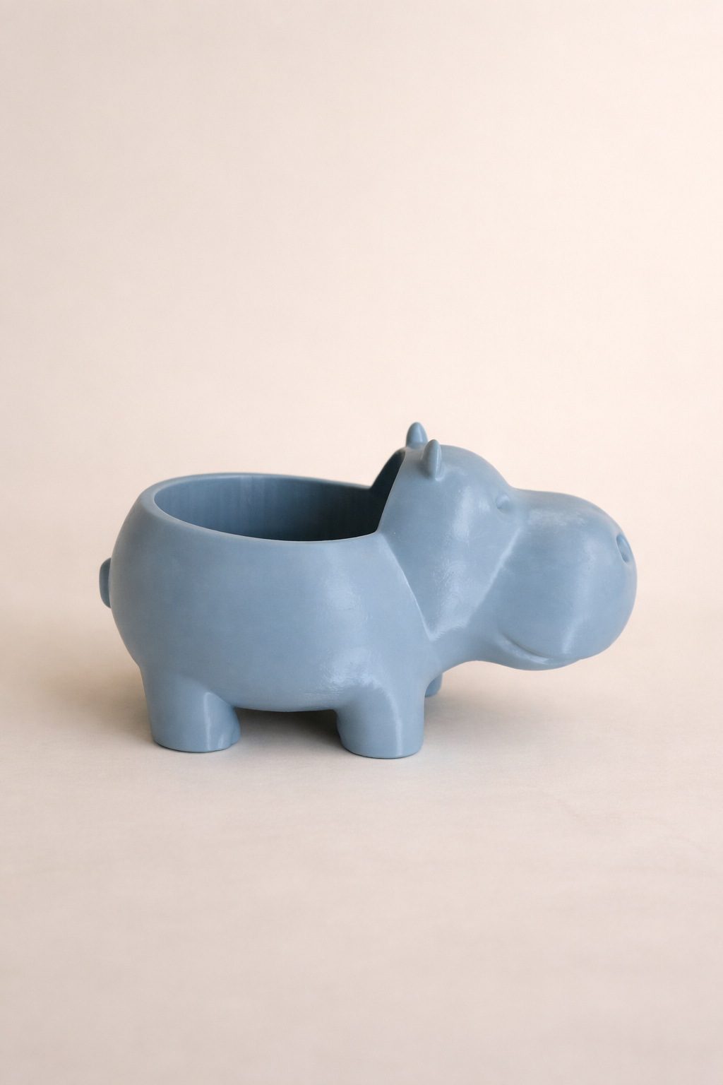 Vase decorativo ippopotamo porta piante design originale per interni