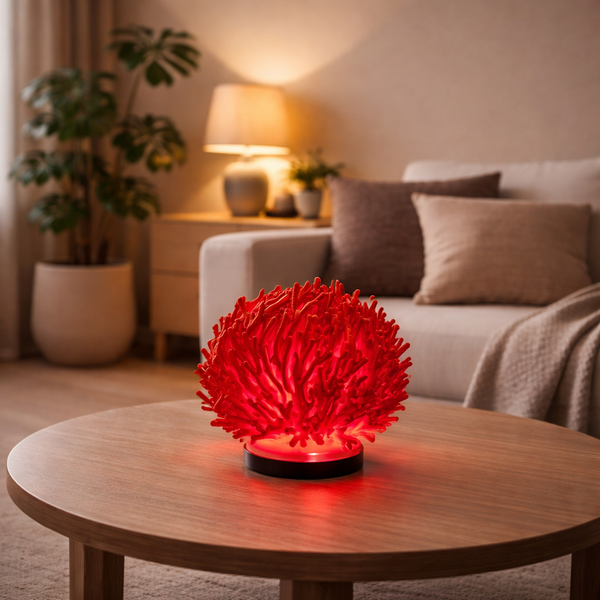 Lampada Corallo 3D – Decorazione Luminosa Artigianale Made in Italy