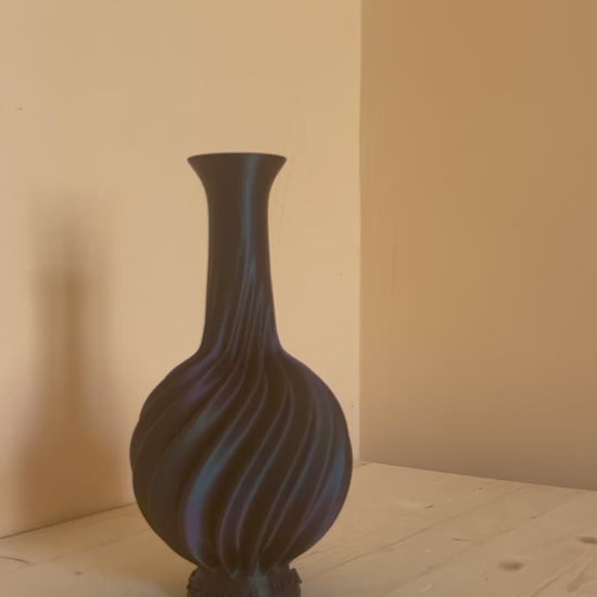 Vaso Calliope design scultoreo