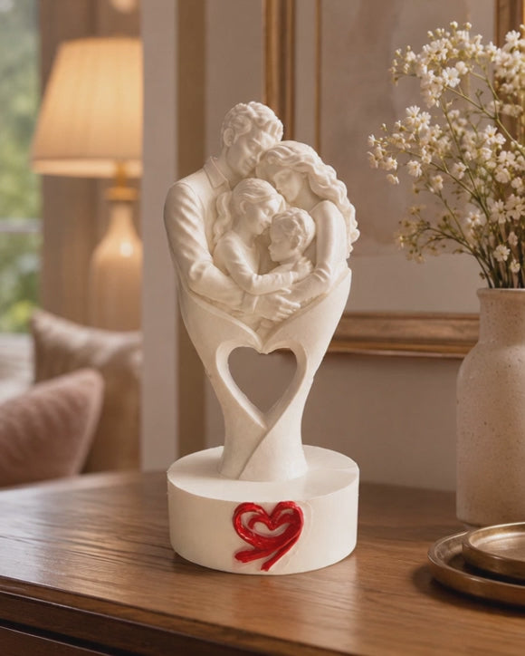 More than home décor — a symbol of the people who matter most. The Family Love Sculpture brings together elegance, emotion and timeless design in one meaningful piece. A beautiful statement for your home or a memorable gift for someone special.