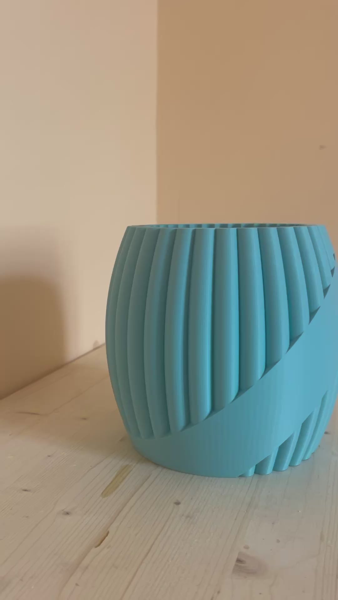 Vaso Orientale decorativo in PETG stampato in 3D, video dimostrativo