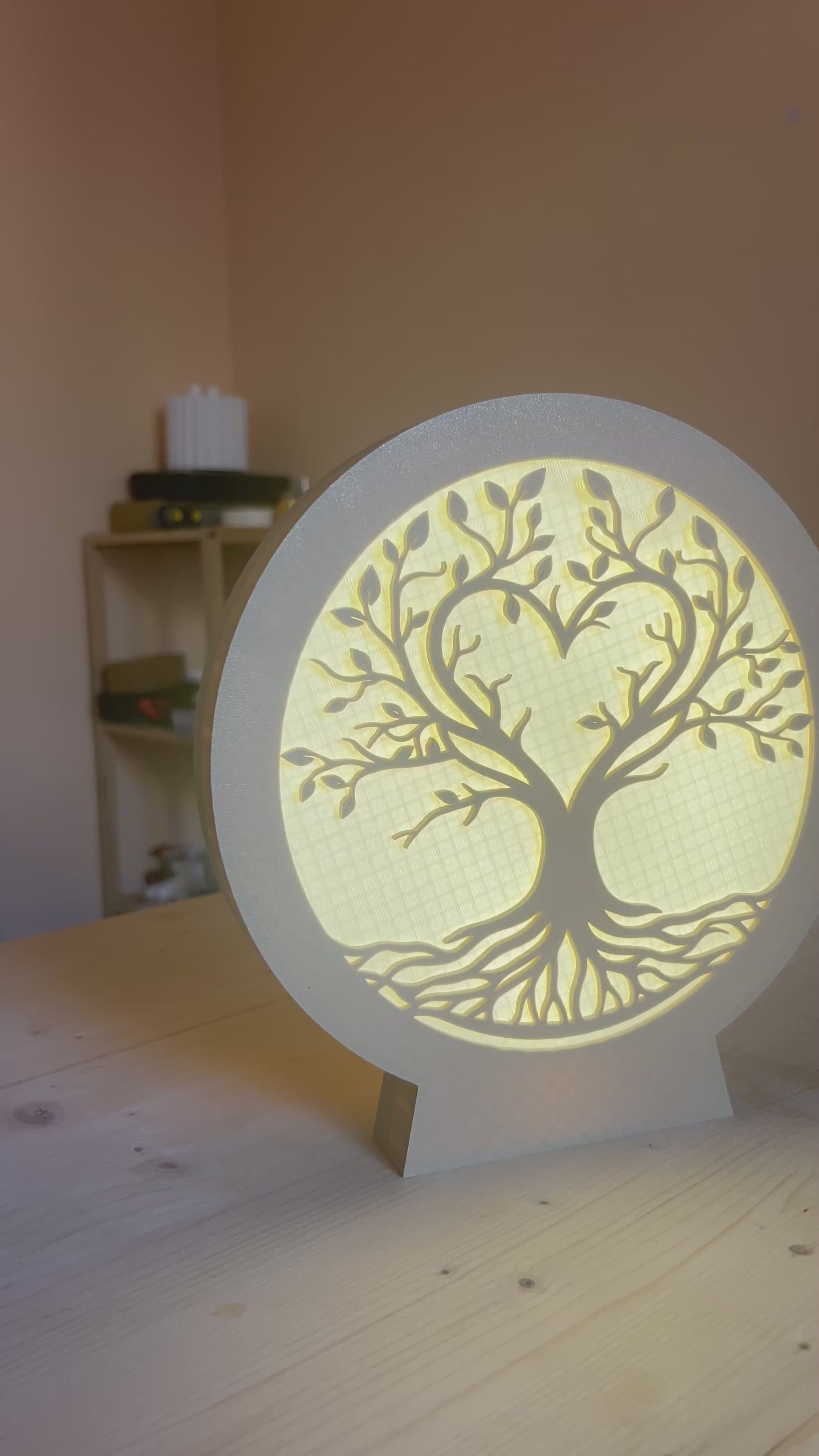 Premium Tree of Life lamp with soft LED lighting for interior decoration and unique gift ideas