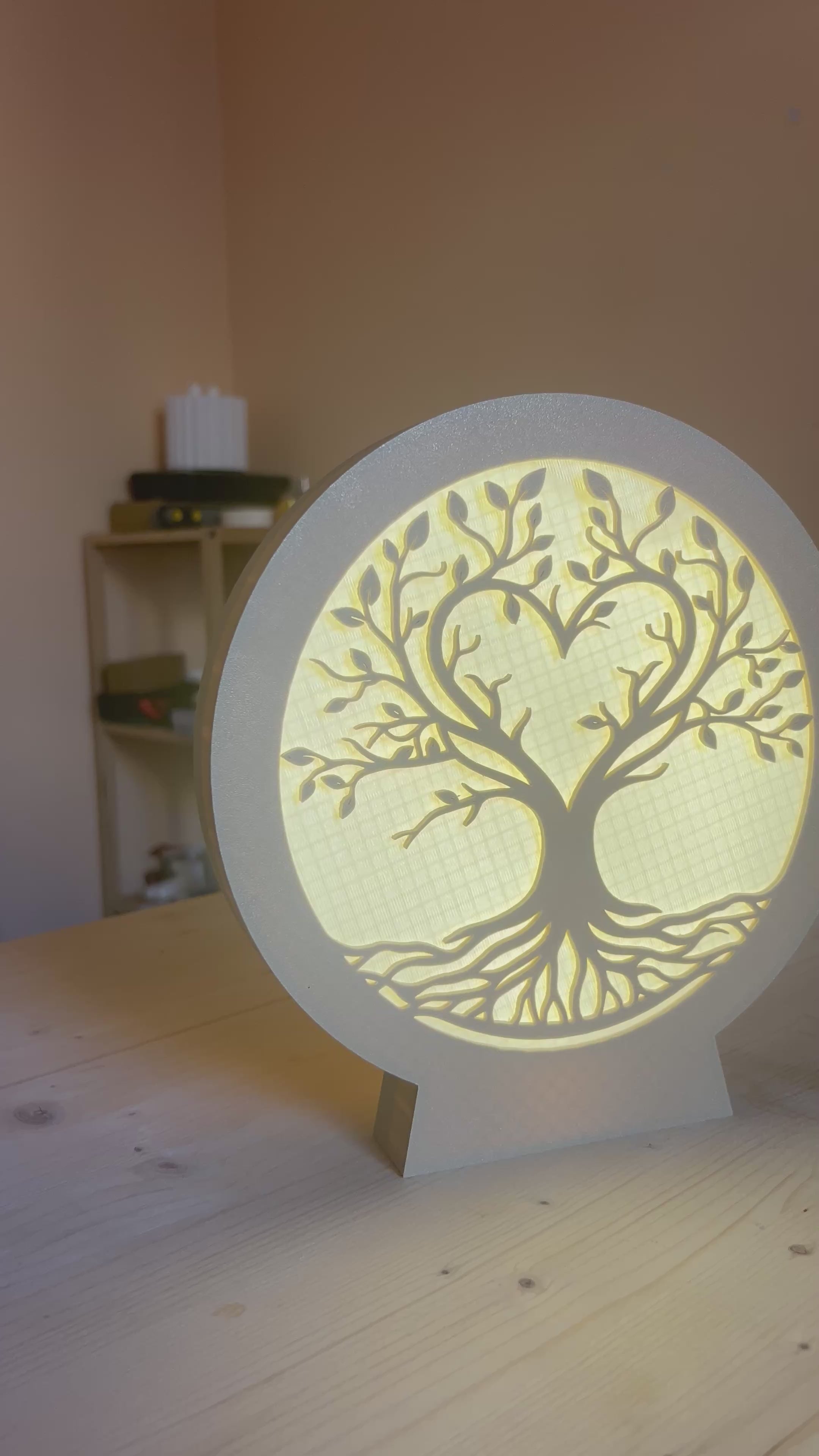 Premium Tree of Life lamp with soft LED lighting for interior decoration and unique gift ideas