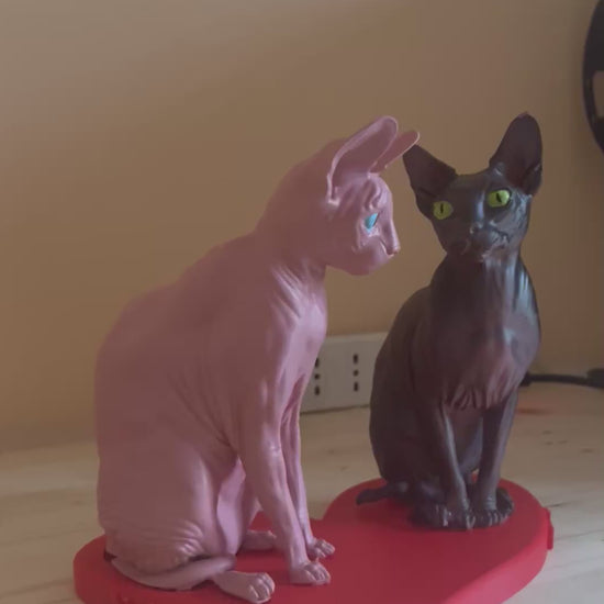 Scultura LoveCats - Fjoccola