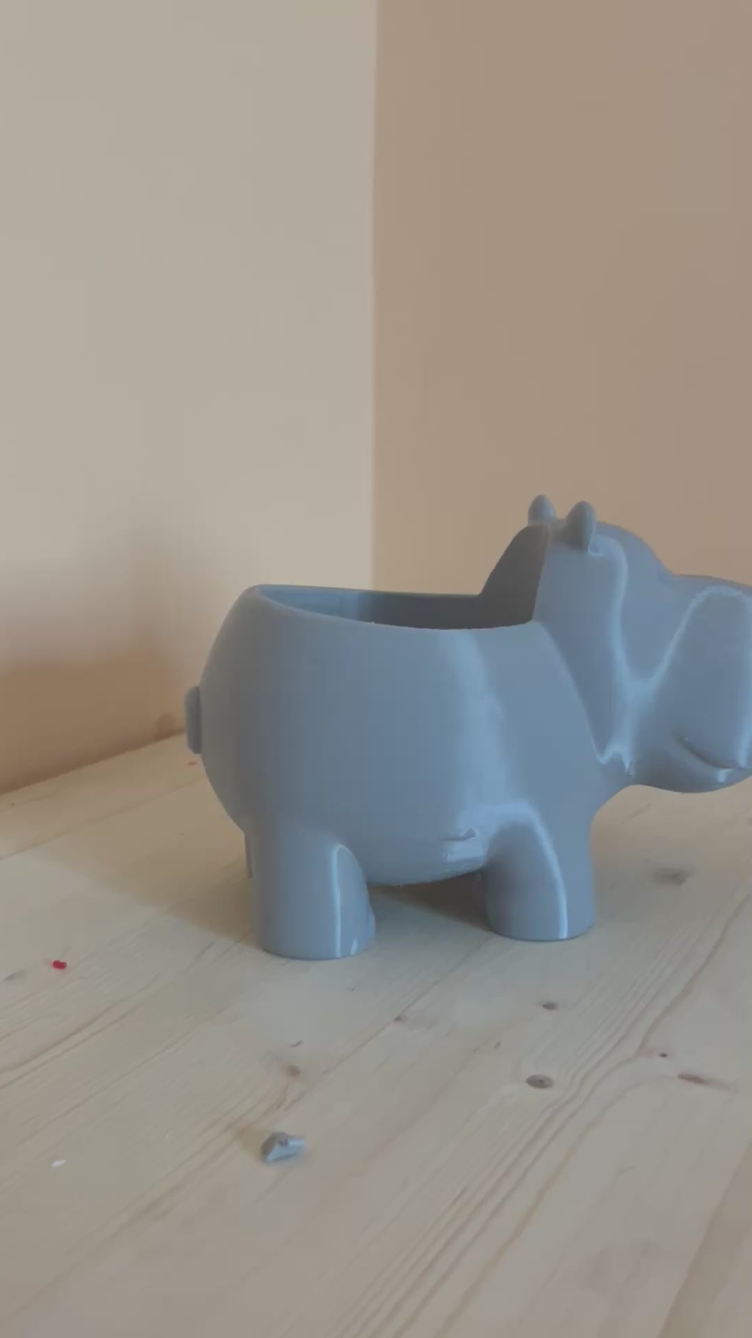 Vaso Porta piante Ippopotamo - Fjoccola