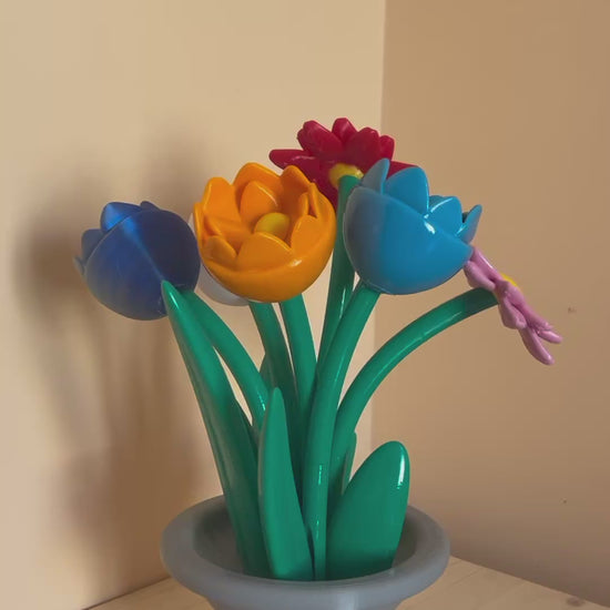 idea regalo decorazione floreale moderna - Fjoccola