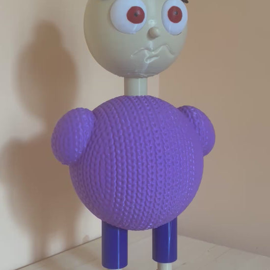 scultura Nonnina Fjoccolosa personaggio artistico - video