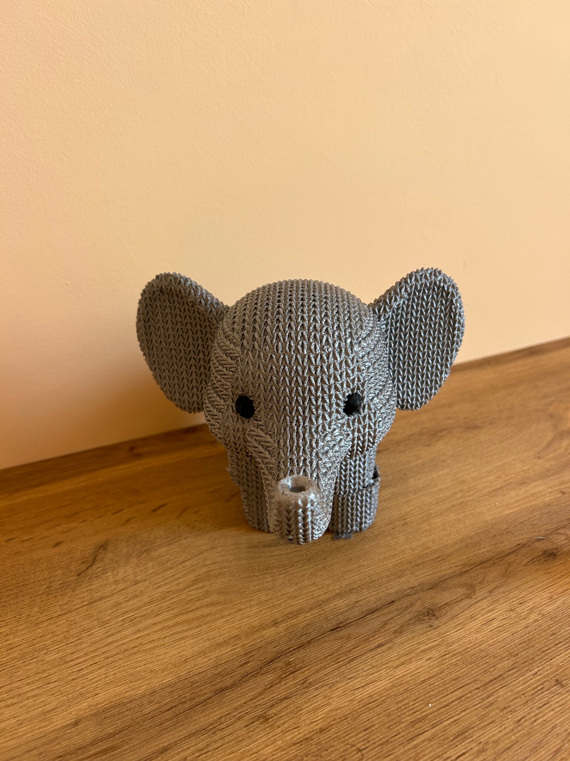 Scultura artigianale di elefante in stampa 3D Made in Italy