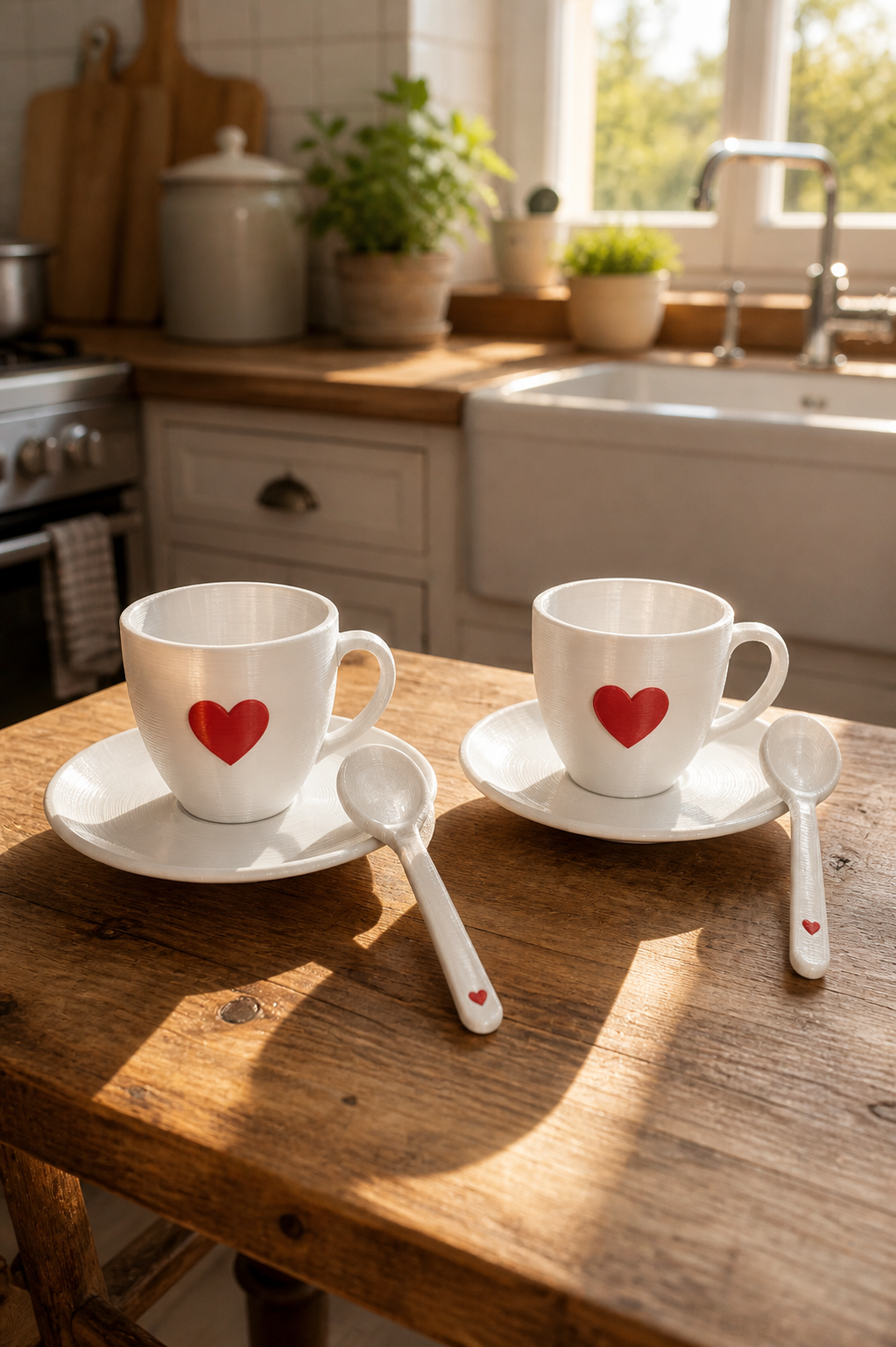 Tazzine Fjoccolose "I Love You" – Set Tazzine da Caffè Design Cuore | Idea Regalo Romantica San Valentino, Love Gift, Home Decor - Default AI [fjoccola-variant-options:default] [fjoccola-ai:1782986829215]