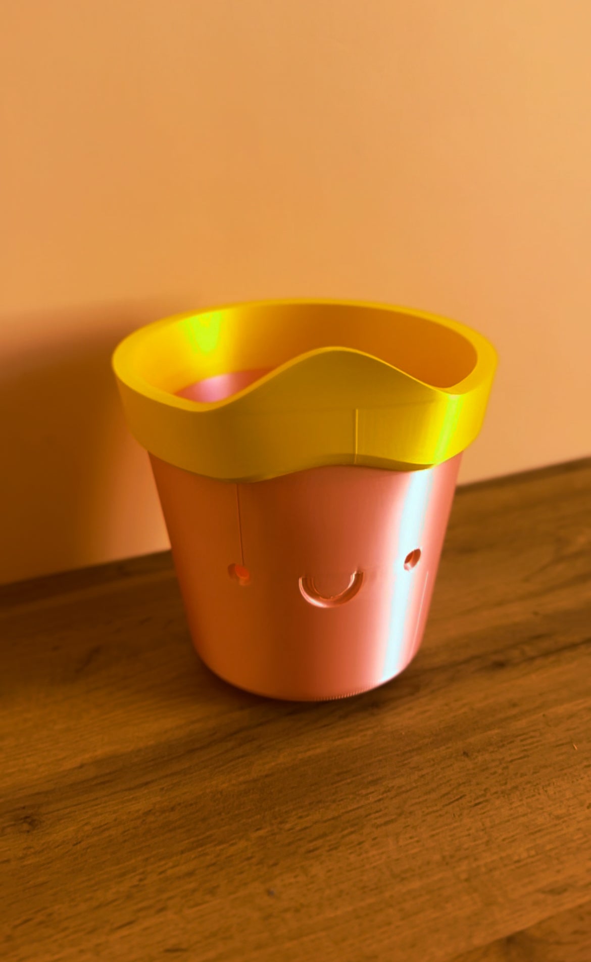 Vaso decorativo moderno con design giocoso e personalizzabile