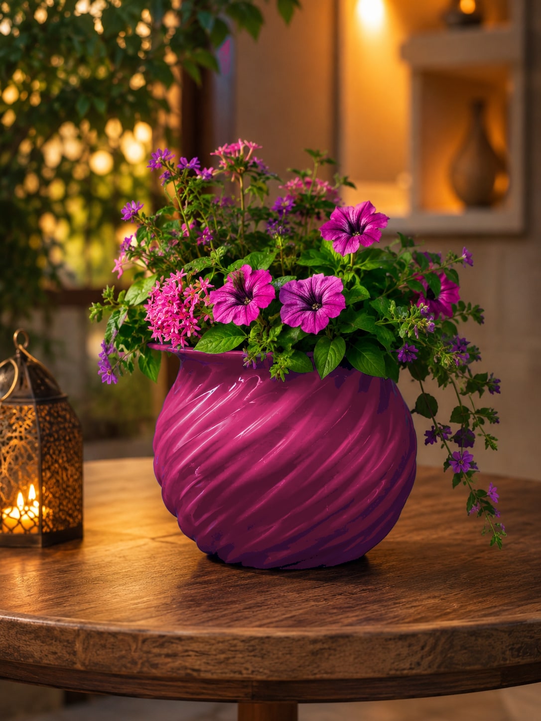 Vase Benedizione – Vase Decorativo Moderno in Stampa 3D per Piante, Fiori, Home Decor e Arredo Contemporaneo - Pink
