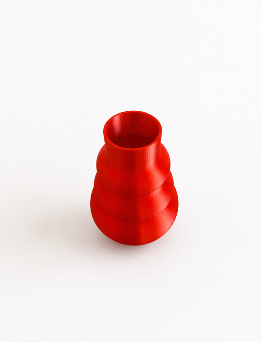 Bombolone Vase 3D Printed in PETG – Modern Design
