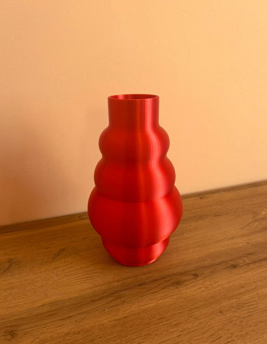 Vaso Bombolone stampato in 3D in PLA dal design moderno