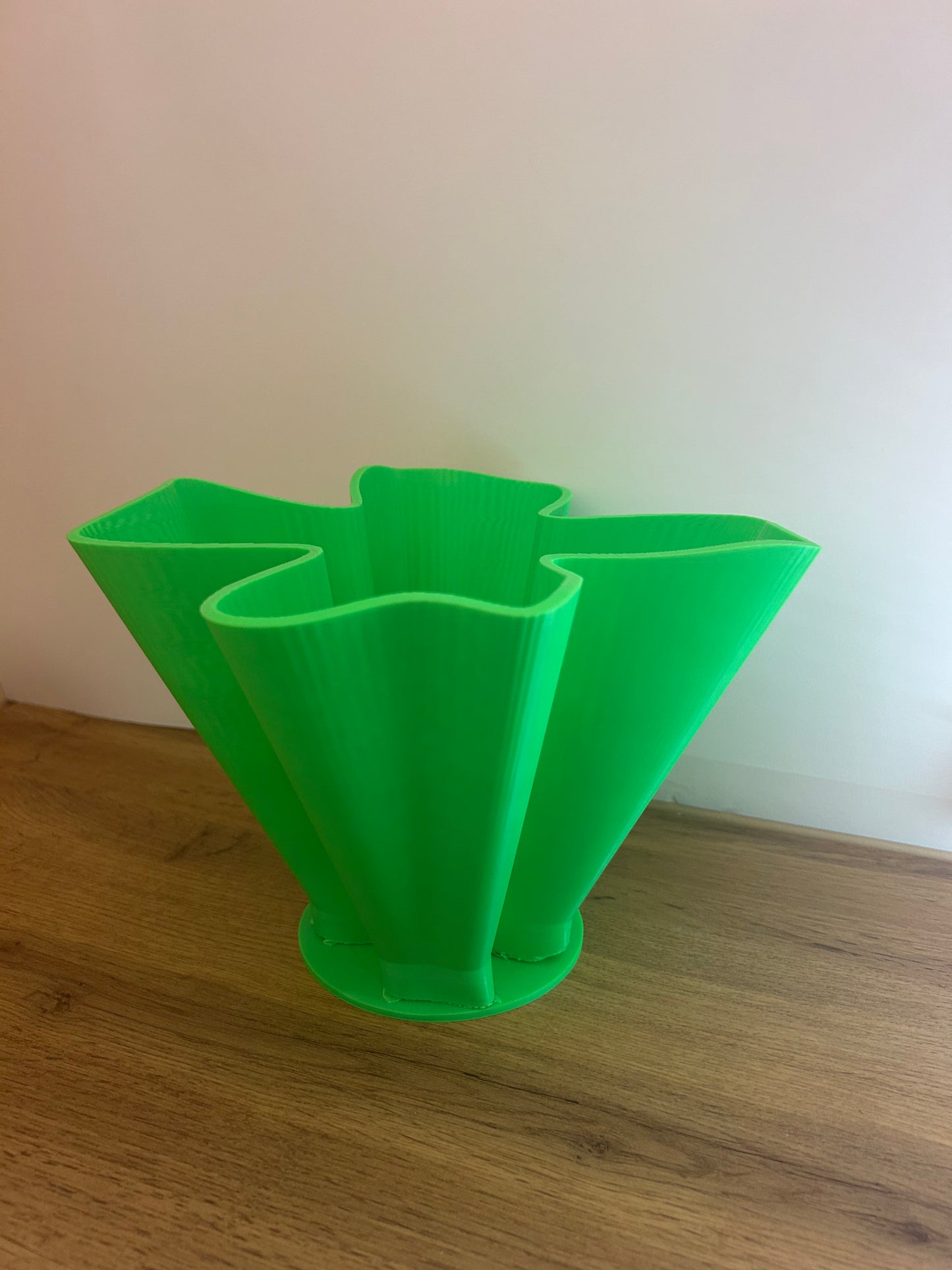 Vaso decorativo artigianale realizzato con stampa 3D