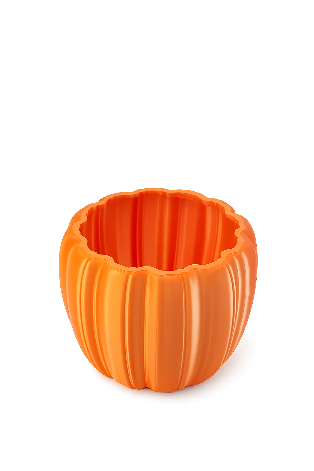 Vaso decorativo artigianale ispirato alla zucca