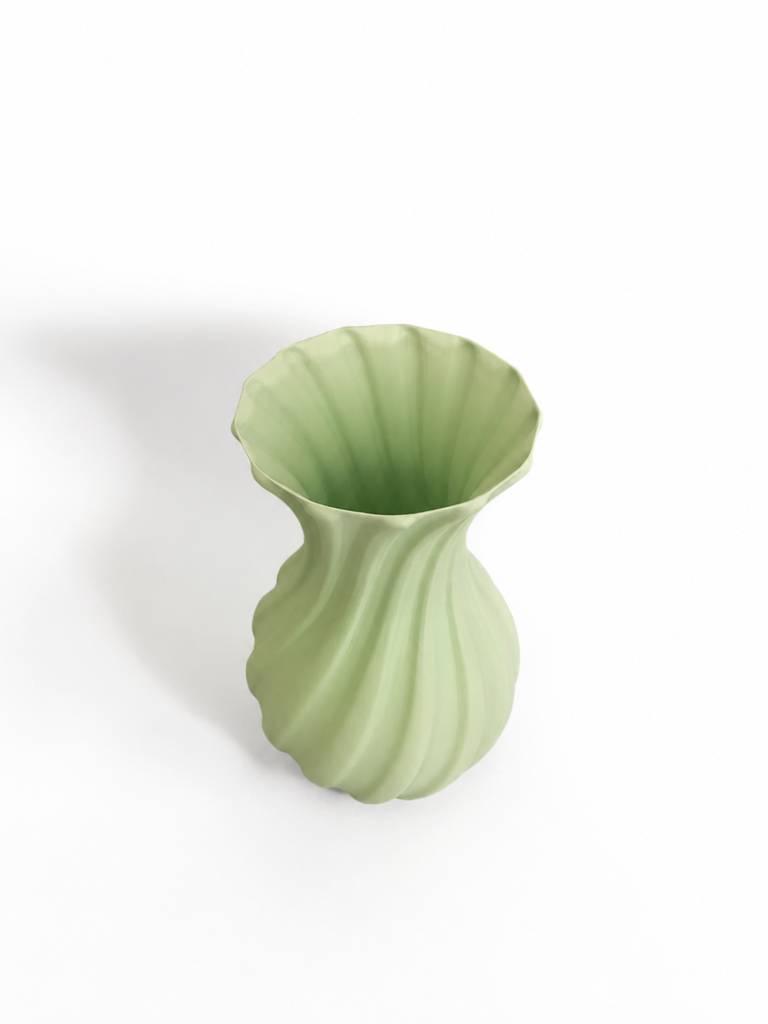 vaso fedele 3d vista dall’alto complemento d’arredo moderno