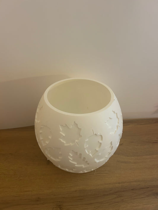 Scultura vaso invernale in stampa 3D Made in Italy