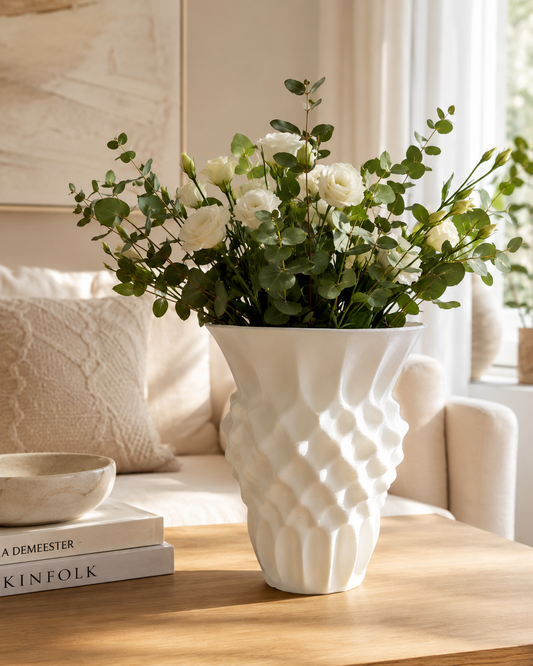 Vaso decorativo Narciso stampato in 3D – design elegante e sostenibile