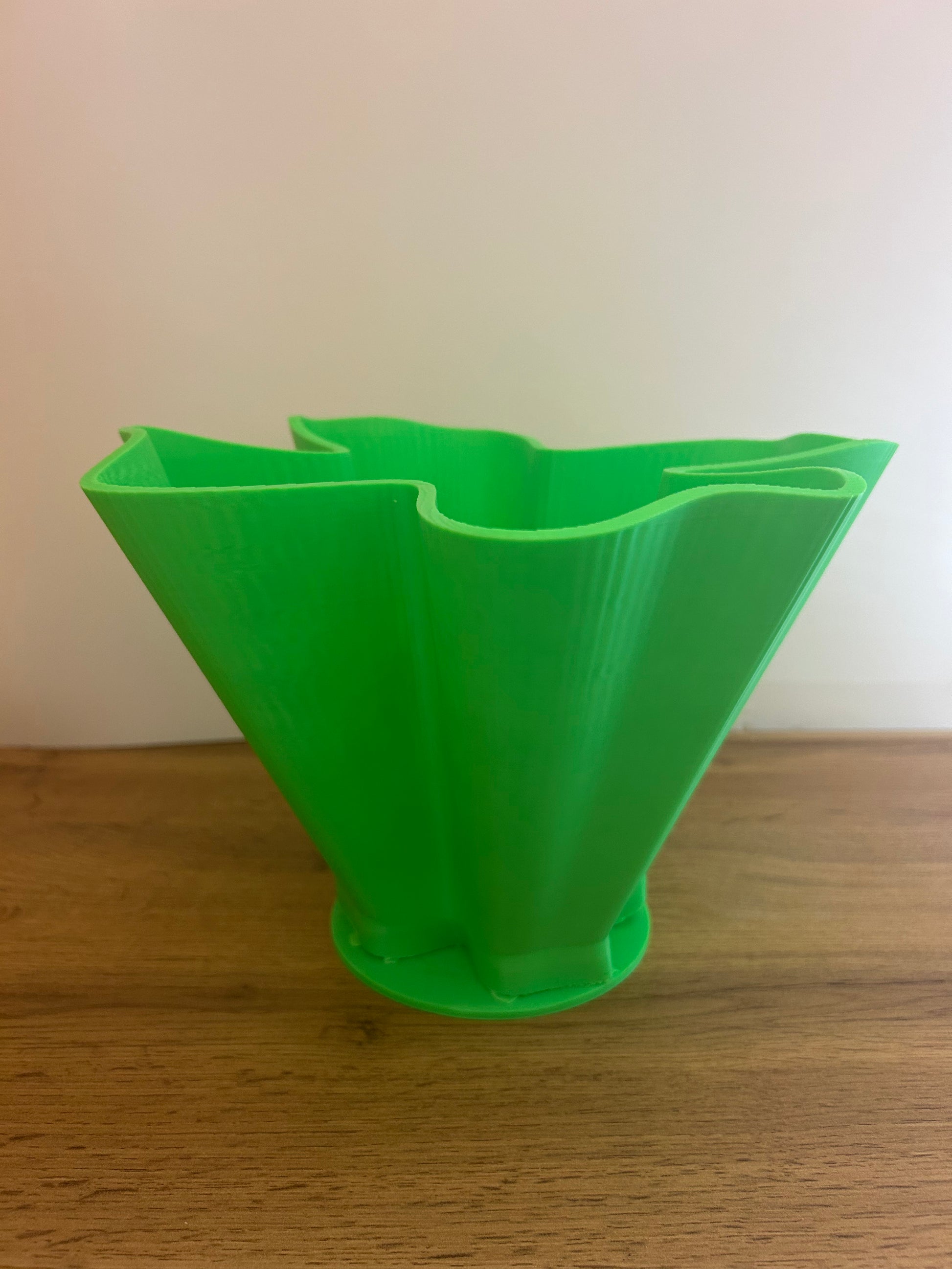 Vaso Quadrifoglio 3D dal design organico Made in Italy